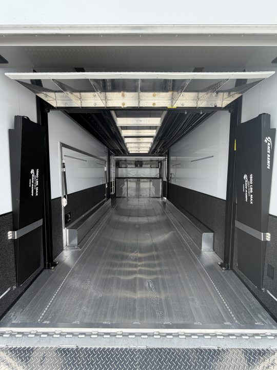 New 2026 Featherlite 24' Stacker Enclosed Car Hauler Bumper Pull Car Hauler