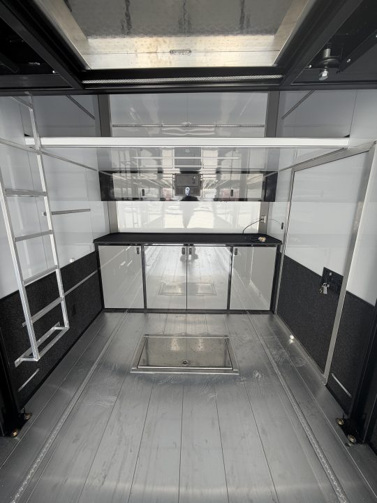New 2026 Featherlite 24' Stacker Enclosed Car Hauler Bumper Pull Car Hauler