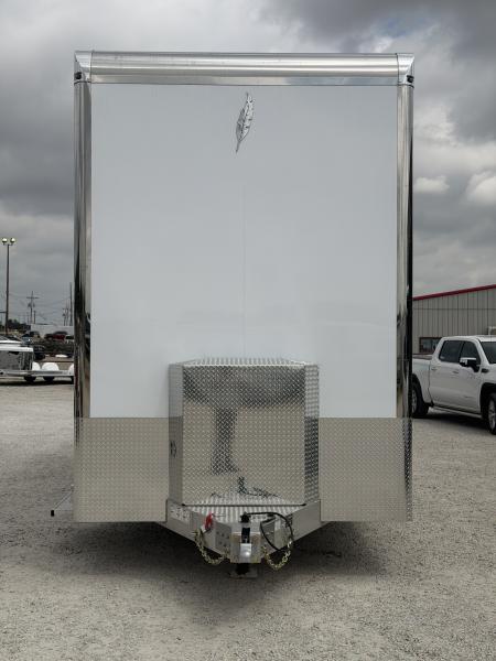 New 2026 Featherlite 24' Stacker Enclosed Car Hauler Bumper Pull Car Hauler