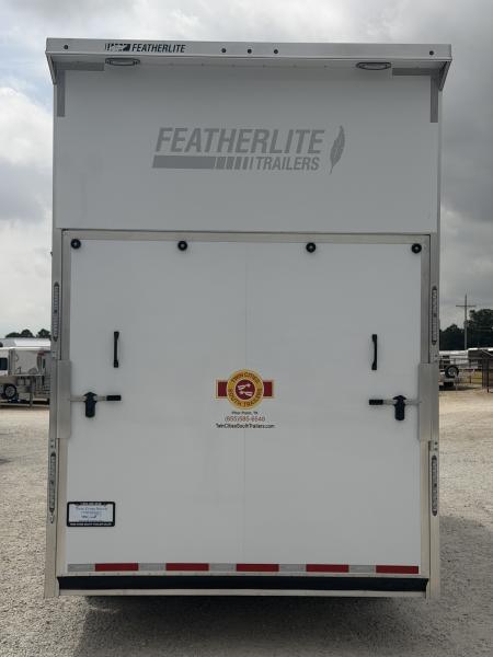 New 2026 Featherlite 24' Stacker Enclosed Car Hauler Bumper Pull Car Hauler