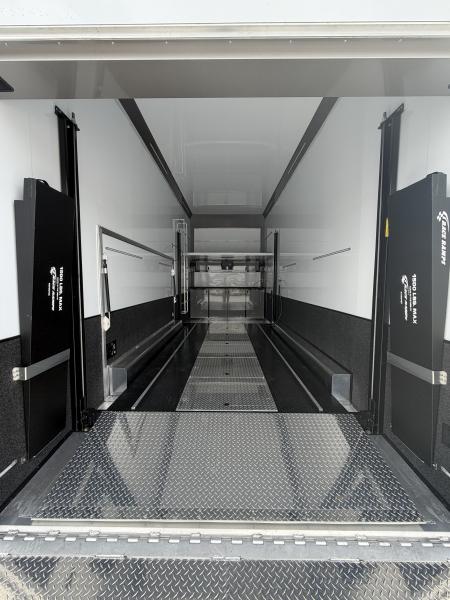 New 2026 Featherlite 24' Stacker Enclosed Car Hauler Bumper Pull Car Hauler