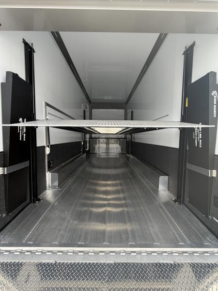 New 2026 Featherlite 24' Stacker Enclosed Car Hauler Bumper Pull Car Hauler