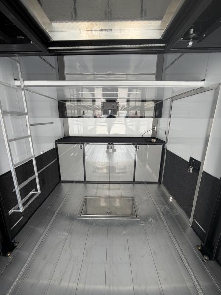 New 2026 Featherlite 24' Stacker Enclosed Car Hauler Bumper Pull Car Hauler