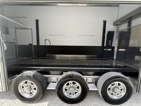New 2026 Featherlite 24' Stacker Enclosed Car Hauler Bumper Pull Car Hauler