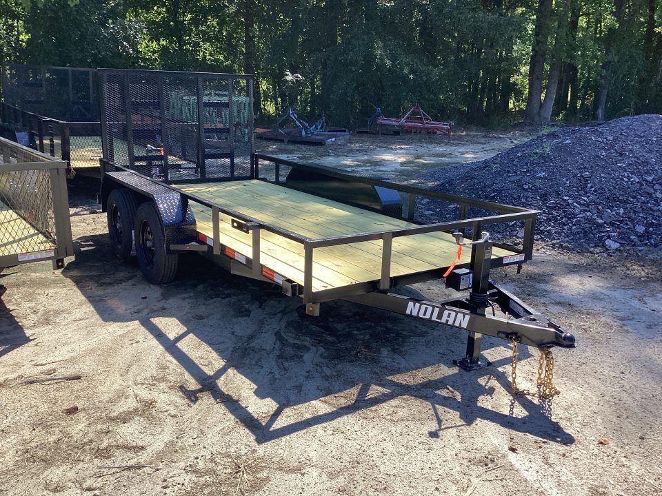 New 2026 Nolan Manufacturing 6X14 Utility Trailer