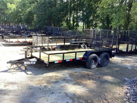 New 2026 Nolan Manufacturing 6X14 Utility Trailer