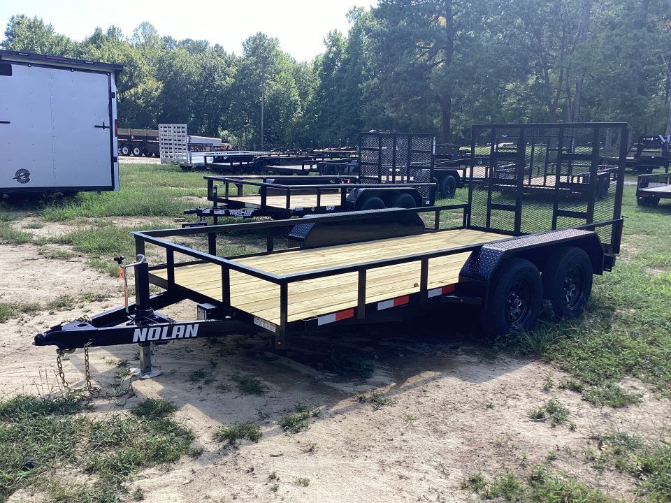 New 2026 Nolan Manufacturing 6X14 Utility Trailer