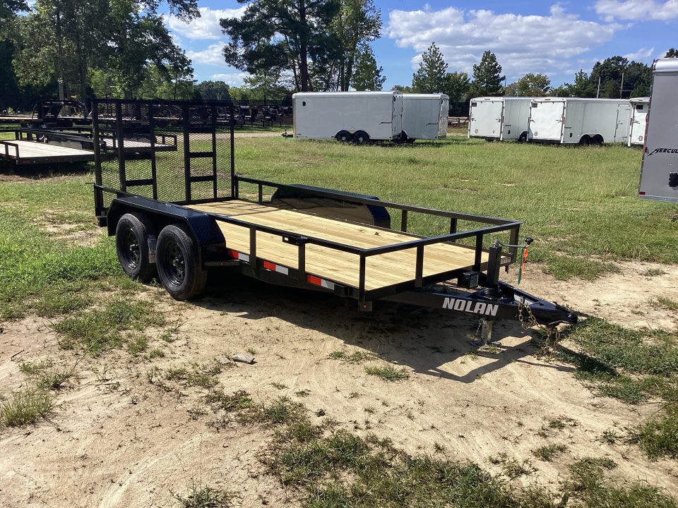 New 2026 Nolan Manufacturing 6X14 Utility Trailer