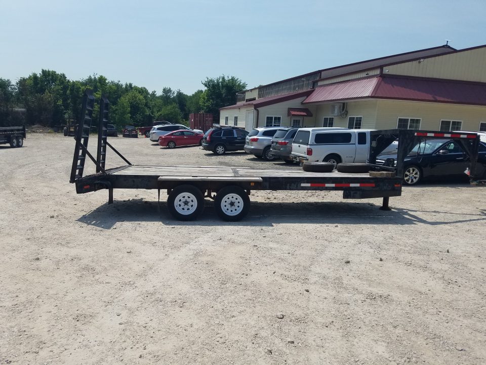 Used 2009 Homemade 77x20 Gooseneck 7K Car Hauler