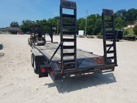 Used 2009 Homemade 77x20 Gooseneck 7K Car Hauler