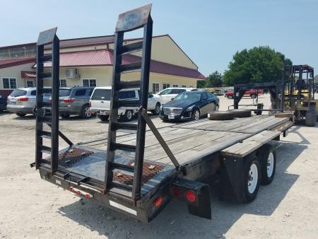 Used 2009 Homemade 77x20 Gooseneck 7K Car Hauler