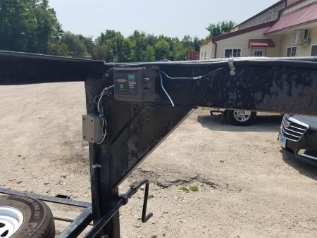 Used 2009 Homemade 77x20 Gooseneck 7K Car Hauler
