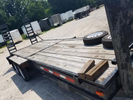 Used 2009 Homemade 77x20 Gooseneck 7K Car Hauler