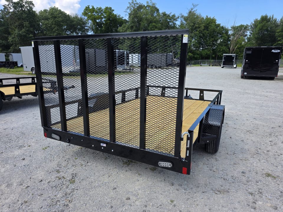New 2026 Rice Trailers 82X12 6'10X12 SXS QUAD ATV UTV GOLF CART MOWER Utility Trailer