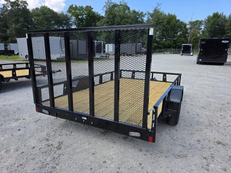 New 2026 Rice Trailers 82X12 6'10X12 SXS QUAD ATV UTV GOLF CART MOWER Utility Trailer