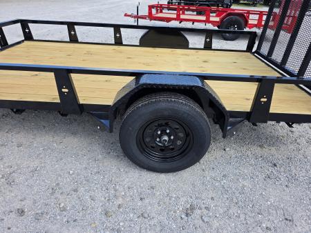 New 2026 Rice Trailers 82X12 6'10X12 SXS QUAD ATV UTV GOLF CART MOWER Utility Trailer