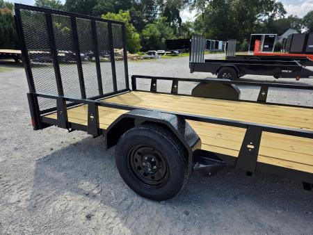 New 2026 Rice Trailers 82X14 6'10X14 SXS QUAD ATV UTV GOLF CART MOWER Utility Trailer