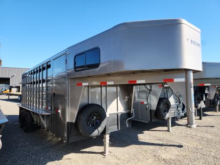 New 2026 Titan Trailer 20' Stock / Stock Combo Trailer