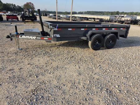 New 2027 Lamar 83X14 TANDEM 14K TELESCOPIC DUMP W/18" SIDES