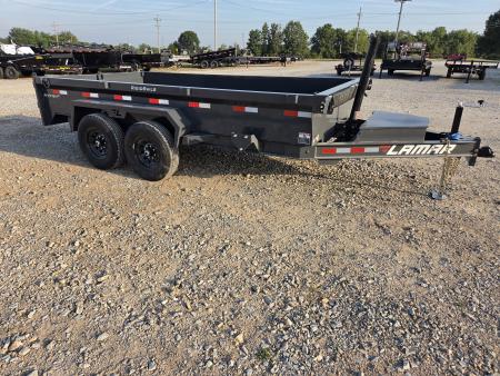New 2027 Lamar 83X14 TANDEM 14K TELESCOPIC DUMP W/18  SIDES