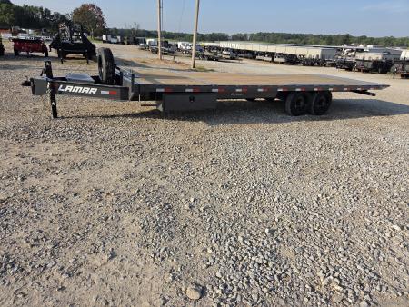 New 2027 Lamar 102X26 TANDEM DECKOVER POWER TILT W/8K AXLES & SPARE