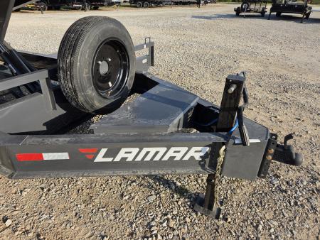 New 2027 Lamar 102X26 TANDEM DECKOVER POWER TILT W/8K AXLES & SPARE