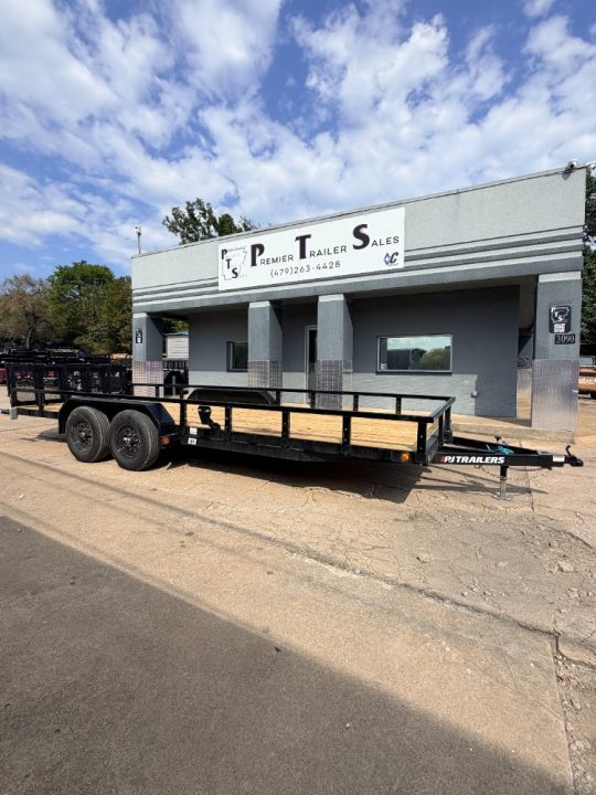 New 2027 PJ Trailers 9.9K 20' X 83" Tandem Axle Channel Utility Utility Trailer