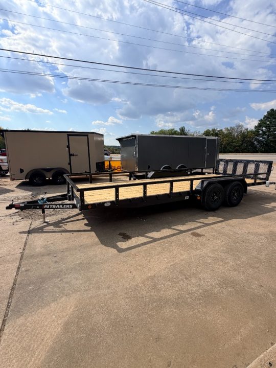 New 2027 PJ Trailers 9.9K 20' X 83" Tandem Axle Channel Utility Utility Trailer