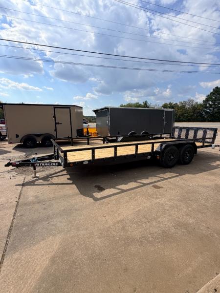 New 2027 PJ Trailers 9.9K 20' X 83" Tandem Axle Channel Utility Utility Trailer