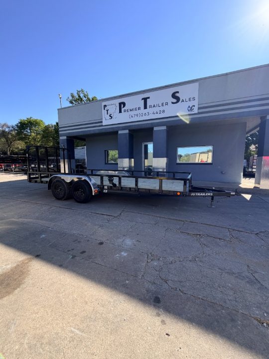 New 2027 PJ Trailers 9.9K 18' X 83" Tandem Axle Channel Utility Utility Trailer