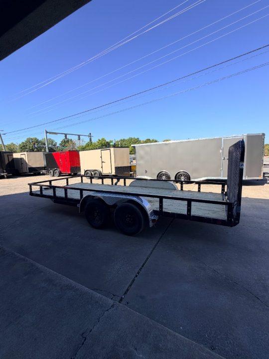 New 2027 PJ Trailers 9.9K 18' X 83" Tandem Axle Channel Utility Utility Trailer