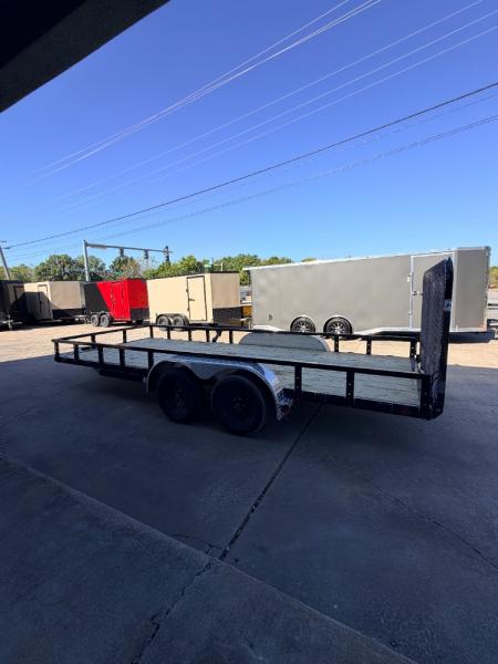 New 2027 PJ Trailers 9.9K 18' X 83" Tandem Axle Channel Utility Utility Trailer