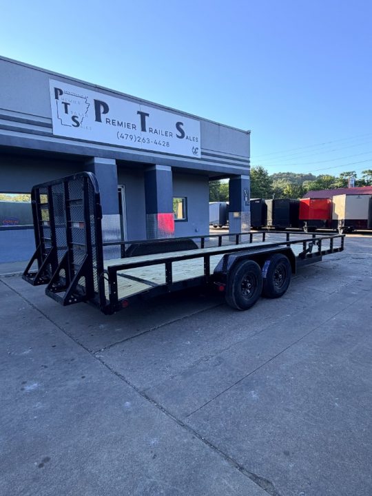 New 2027 PJ Trailers 7K 18' X 83" Tandem Axle Channel Utility Utility Trailer