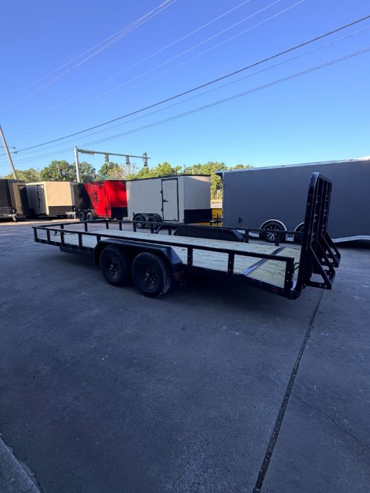 New 2027 PJ Trailers 7K 18' X 83" Tandem Axle Channel Utility Utility Trailer