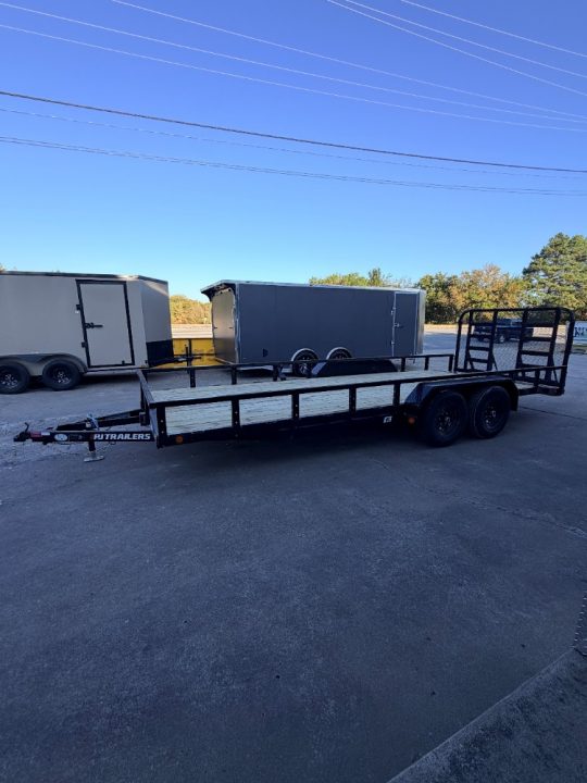 New 2027 PJ Trailers 9.9K 20' X 83" Tandem Axle Channel Utility Utility Trailer