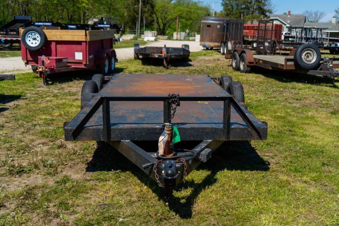 Used 2004 MEB 7 x 18 Flatbed Trailer