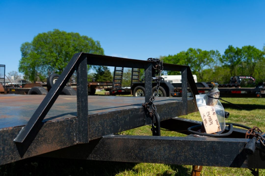 Used 2004 MEB 7 x 18 Flatbed Trailer