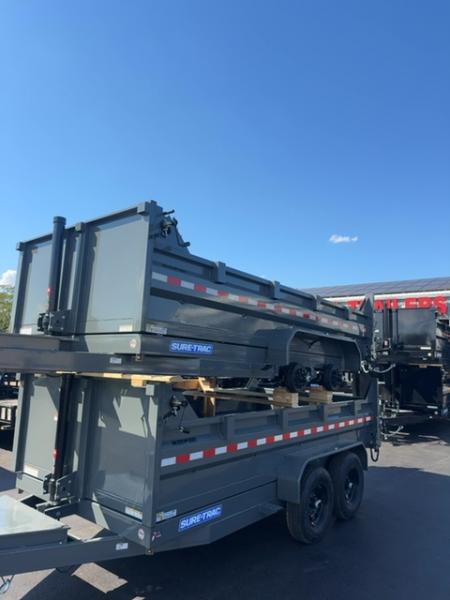 New 2027 Sure-Trac ST-HTDU8214-140 Dump Trailer