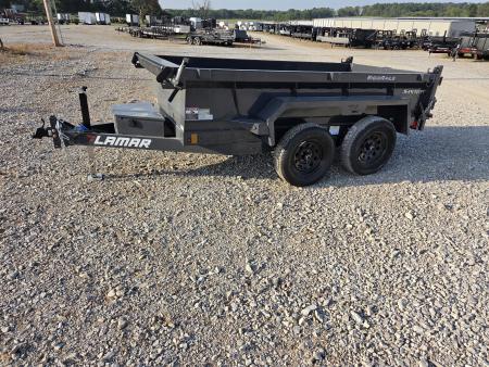 New 2027 Lamar 60X10 TANDEM 7K DUMP W/18" SIDES & SPREADER GATE
