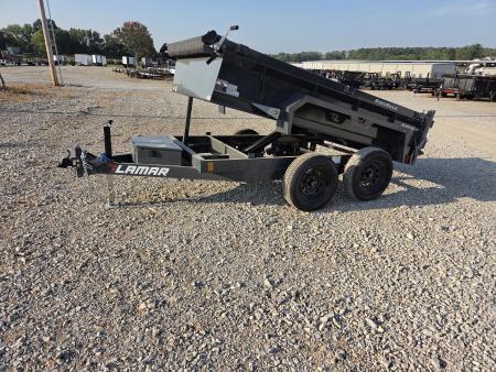 New 2027 Lamar 60X10 TANDEM 7K DUMP W/18" SIDES & SPREADER GATE