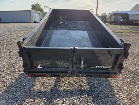 New 2027 Lamar 60X10 TANDEM 7K DUMP W/18" SIDES & SPREADER GATE