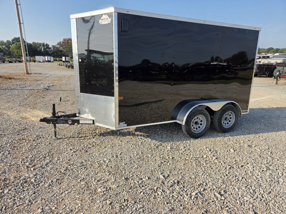 New 2027 Rock Solid 6X12 TANDEM 7K CARGO W/6'6" HEIGHT & RAMP DOOR