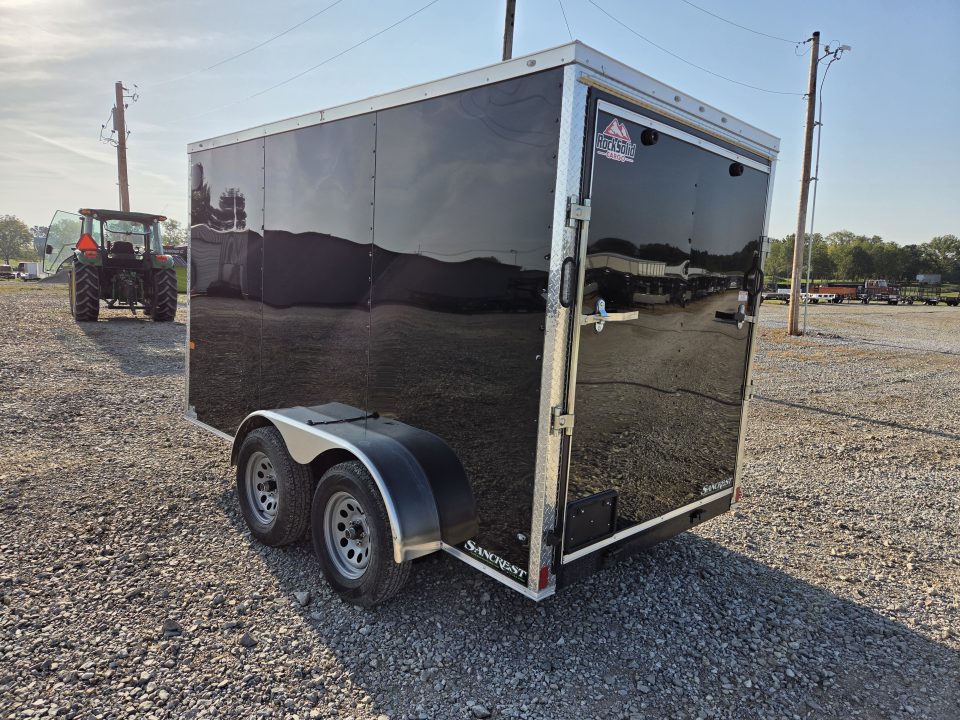 New 2027 Rock Solid 6X12 TANDEM 7K CARGO W/6'6" HEIGHT & RAMP DOOR