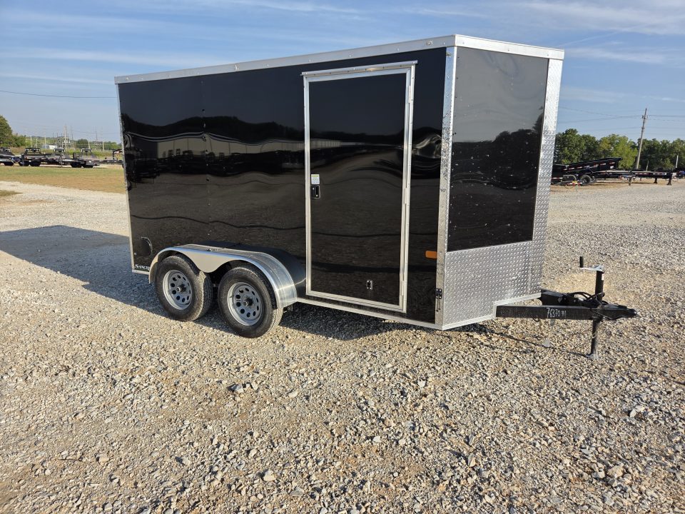 New 2027 Rock Solid 6X12 TANDEM 7K CARGO W/6'6" HEIGHT & RAMP DOOR