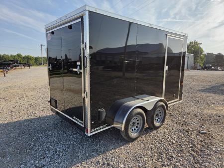 New 2027 Rock Solid 6X12 TANDEM 7K CARGO W/6'6" HEIGHT & RAMP DOOR