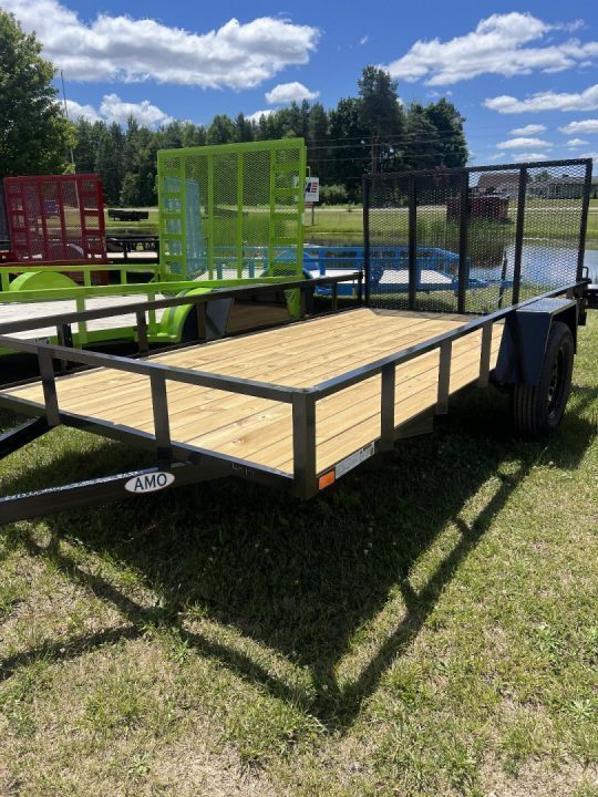 New 2027 AMO AMO 6X14 Landscape Trailer Landscape Trailer