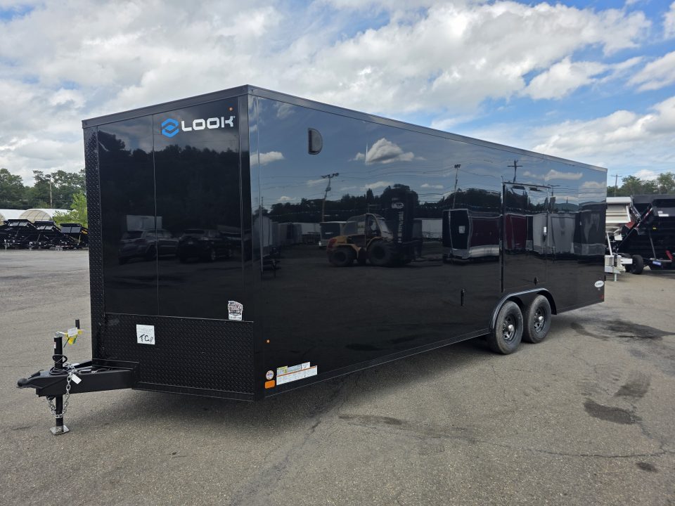 New 2027 Look Trailers ELEMENT SE 8.5X24 10K - ESCAPE DOOR Car / Racing Trailer