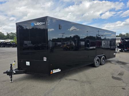 New 2027 Look Trailers ELEMENT SE 8.5X24 10K - ESCAPE DOOR Car / Racing Trailer