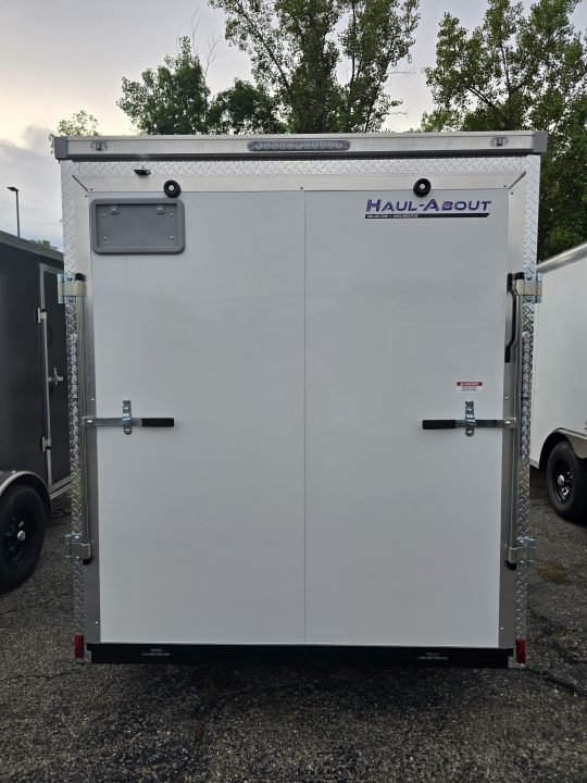 New 2027 Haul About Trailers 6x12 2990 GVWR 77" Interior Height Cargo / Enclosed Trailer