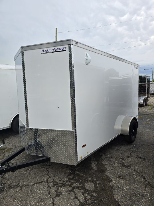 New 2027 Haul About Trailers 6x12 2990 GVWR 77" Interior Height Cargo / Enclosed Trailer